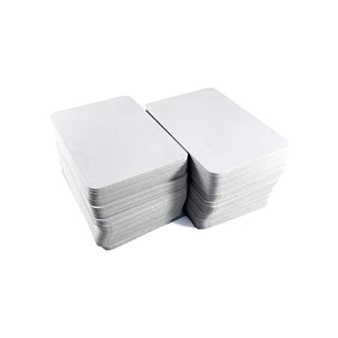 Carte Da Gioco Vergini In Miniatura (finitura Opaca) 200 Carte Vergini 2,5 X 1,75 Carte Da Poker Di Mezza Dimensione Carte Flash Carte Da Gioco Da Tavolo - Foto 1