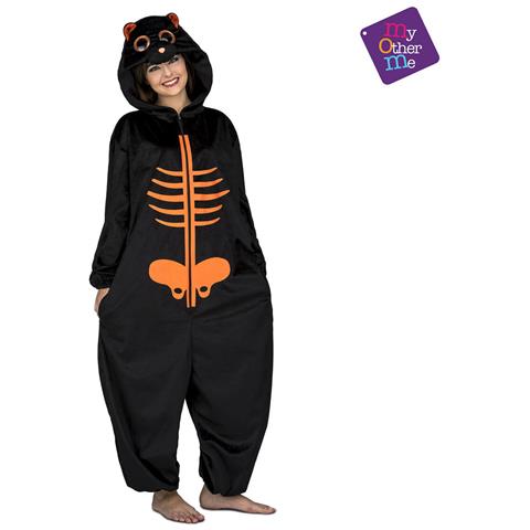 Costume Arancio Scheletro - Foto 1