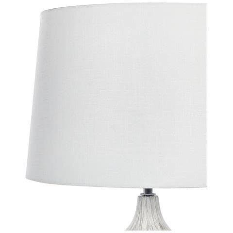 Lampada Da Tavolo Georgina Ceramica Grigio - Foto 2