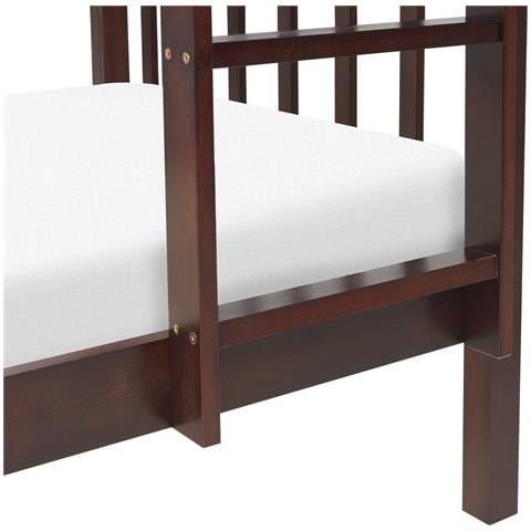 Letto A Castello Legno Scuro 90 X 200 Cm Revin - Foto 2