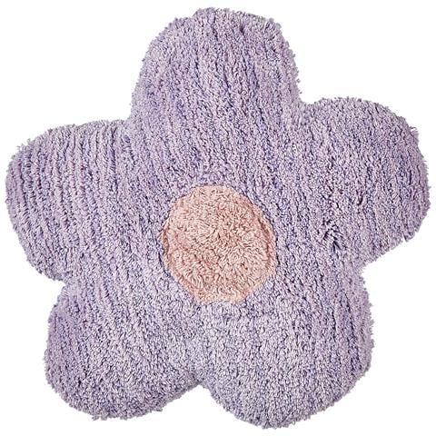 Set Di 2 Cuscini Sorrel Cotone 30 X 30 Cm Viola Fiore - Foto 7