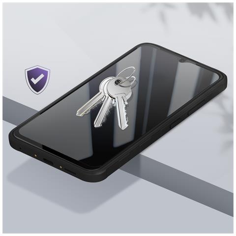 Vetro Temperato Per Samsung Galaxy Xcover 7 Durezza 9h Antigraffi, Nero - Foto 2