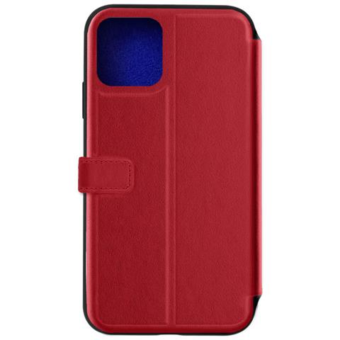 Custodia Per Iphone 12/iphone 12 Pro Premium Con Portacarte, Rosso - Foto 1