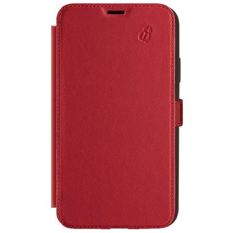 Custodia Per Iphone 12/iphone 12 Pro Premium Con Portacarte, Rosso - Foto 2