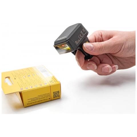 90607 Lettore Di Codici A Barre Lettore Di Codici A Barre Indossabile 1d / 2d Cmos Nero - Foto 3