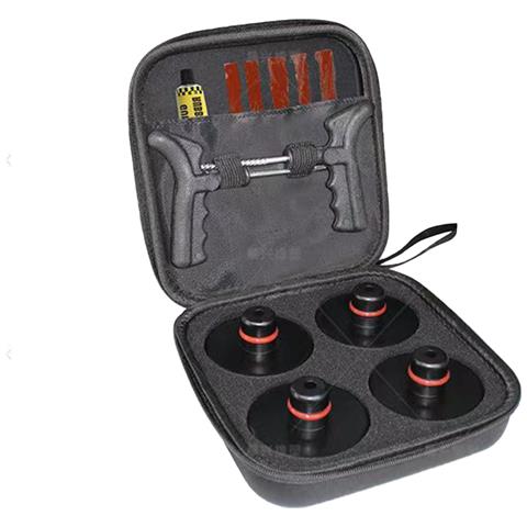 Blocchi In Gomma Per Cric - Confezione Da 4 Con Kit Di Riparazione - Foto 1