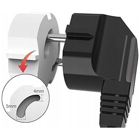 Tappo Di Sicurezza Per Prese Elettriche - Set Di 20 Pezzi Bianchi Per Sicurezza Rel - Foto 2