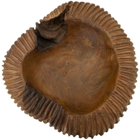 Vassoio Natura 15 - Marrone - Legno - 37x40x16 Cm - Foto 2