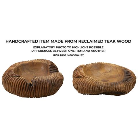 Vassoio Natura 15 - Marrone - Legno - 37x40x16 Cm - Foto 8