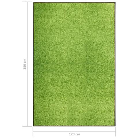 Lusso Casadino - Zerbino Lavabile Verde 120x180 Cm - Foto 6