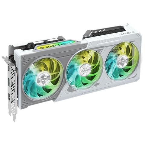 Steel Legend Radeon RX 9060 XT OC 8GB GDDR6 PCI Express 5.0 - Foto 2