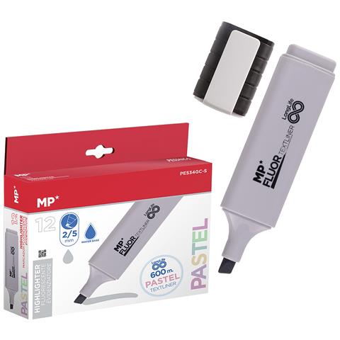 Pack 12 Marcatori Long Life Pastel Grigio - Foto 1