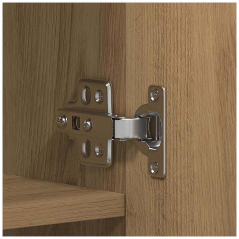 Mobile per scarpe Marrone 80 x 35.5 x 180 cm Legno multistrato - Foto 9