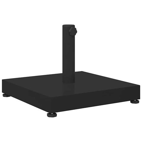 Base per Ombrello da Esterno Regolabile Nero 45 x 45 x 31.5 cm - Foto 1