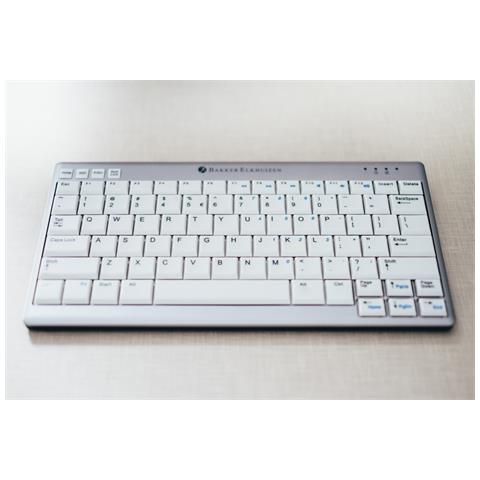 Tastiera Cablato BNEU950UK (Layout Inglese) Colore Grigio chiaro. Bianco - Foto 7