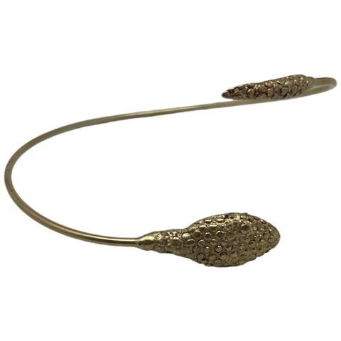 Girocollo A Forma Di Serpente D'oro - Foto 1