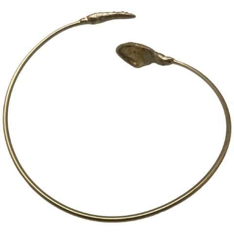 Girocollo A Forma Di Serpente D'oro - Foto 2