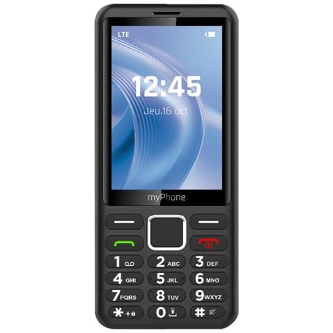 Telefono Senior 3510 Lte Con Schermo Grande E Autonomia 7 Giorni, Nero - Foto 2