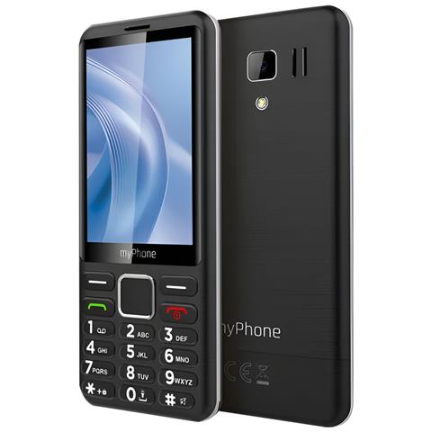 Telefono Senior 3510 Lte Con Schermo Grande E Autonomia 7 Giorni, Nero - Foto 1