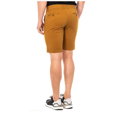 Bermuda Con Pantalone Dritto Basso Con Taglio E Passanti Per Cintura Lmb008 Uomo - Foto 2