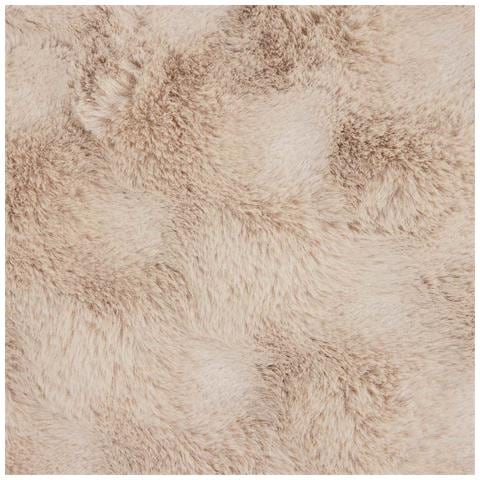 Coperta antiscivolo in finta di coniglio Olite Beige Poliestere - Foto 9