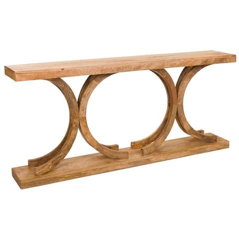 Mobile Da Ingresso In Legno Marrone 173x30x77h - Foto 1