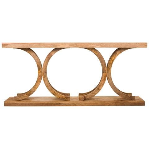 Mobile Da Ingresso In Legno Marrone 173x30x77h - Foto 2