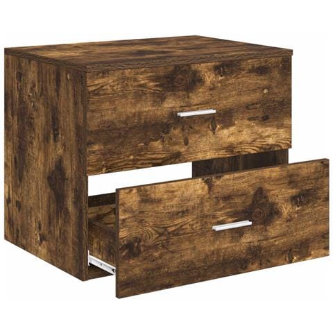 Mobile da Bagno da Muro Rovere Fumo 62,5 x 44,5 x 50 cm - Foto 2