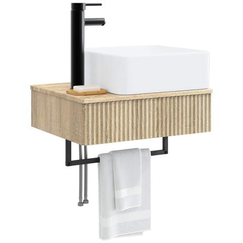 Lavabo da Parete Rovere Sonoma 53 x 35 x 39 cm - Foto 2
