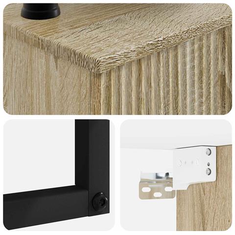Lavabo da Parete Rovere Sonoma 53 x 35 x 39 cm - Foto 8