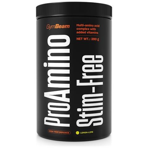 Aminoacidi ProAMINO Stim-Free senza caffeina 390 g Lemon - Lime - Foto 1