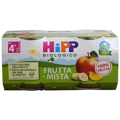 Hipp Omog Frutta Mista 2X80G - Foto 1
