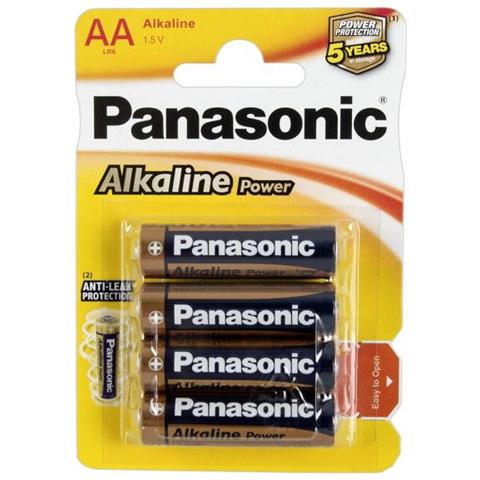 Goobay LR6 4-BL Panasonic Alkaline Power Batteria monouso Stilo AA Alcalino - Foto 5
