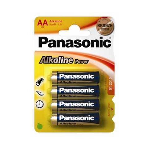 Goobay LR6 4-BL Panasonic Alkaline Power Batteria monouso Stilo AA Alcalino - Foto 1