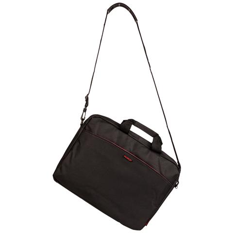 BORSA NOTEBOOK ENTERPRISE IN NYLON 15.6" COLOR NERO & ROSSO - Foto 2