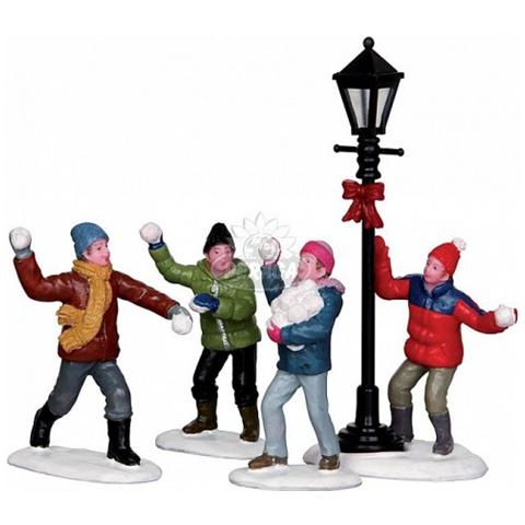 Battaglia A Palle Di Neve - Snowball Fight - Foto 1