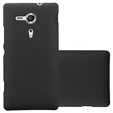 Cadorabo Custodia Compatibile Con Sony Xperia Sp In Frosty Nero - Hard Case Coperchio Protettivo In Frosted Look Contro I Graffi E Gli Urti - Foto 1