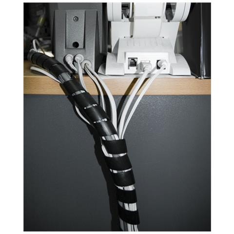 Raccolgli Cavi Spiralato Mctv-686 Colore Nero - Foto 3