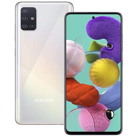 Galaxy A51 128 GB Dual Sim Display 6.5" Full HD+ Fotocamera 48 Mpx Android Argento Europa - Foto 1