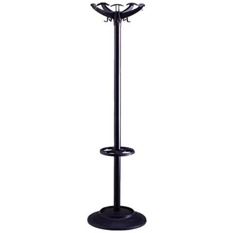 Appendiabiti 168cm con Portaombrelli Nero - Foto 2