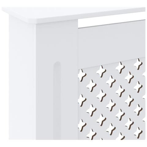 Copertura per Radiatore Bianca in MDF 205 cm - Foto 7
