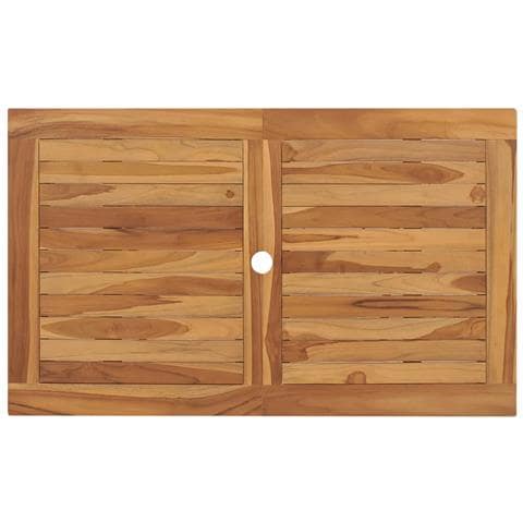 Set da Pranzo da Giardino 7 pz in Legno Massello di Teak - Foto 10