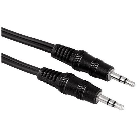 AV Connecting Cable 3.5mm Stereo Jack Plug - Stereo Jack Plug, 1.5 m 1.5m 3.5mm Nero cavo audio - Foto 1