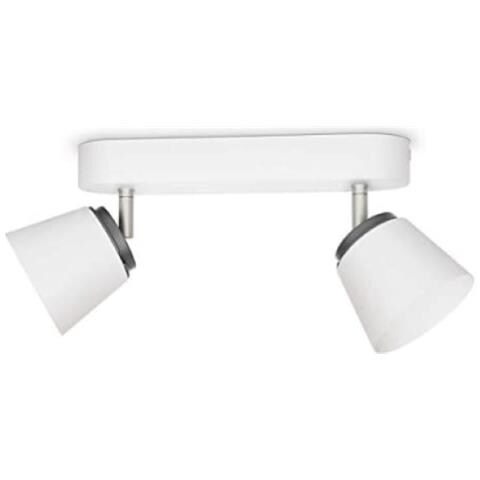 Dender Barra 2 Faretti Led, 2 X 4w, Bianco - Foto 1
