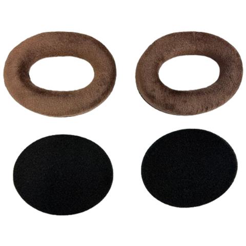Cuscinetti Auricolari Per Sennheiser Hd598 Hd599 569 559 Velour 1 Paio Marrone - Foto 14