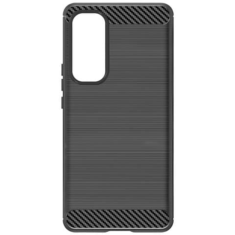 Cover Per Samsung Galaxy A55 5g Flessibile Effetto Carbonio - Foto 1
