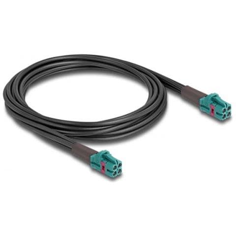 90139 Cavo Coassiale 1 M Mini Fakra Z Colore Acqua, Nero - Foto 1