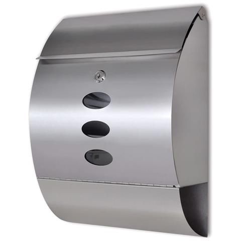 Casetta Della Posta In Acciaio Inossidabile 30 X 12 X 40 Cm - Foto 1