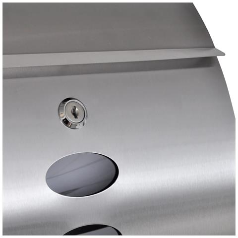 Casetta Della Posta In Acciaio Inossidabile 30 X 12 X 40 Cm - Foto 6