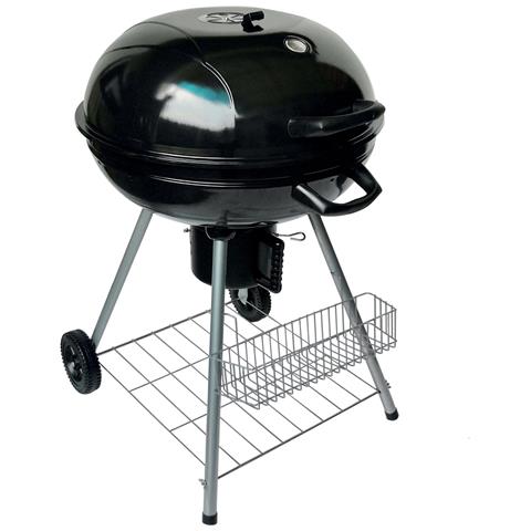 Barbecue A Carbone Tondo Con Griglia Di Cottura Ø54,5 Cm. El Gaucho Planet - Foto 2